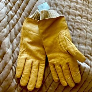 Genuine Leather Gloves M/L